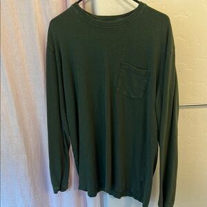 Jungmaven Green Long Sleeve Tee